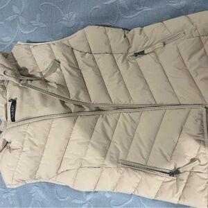 Lauren Ralph Lauren Tan Quilted Vest